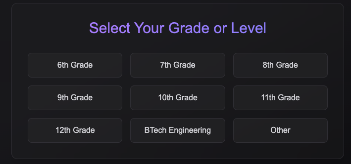 Pick a Topic & Grade Level