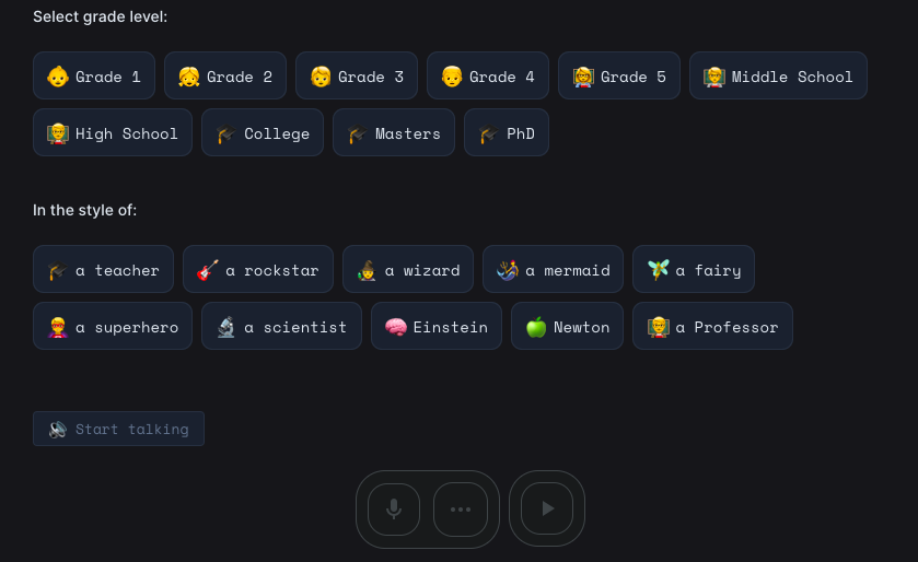 Talk to Your AI Tutor
